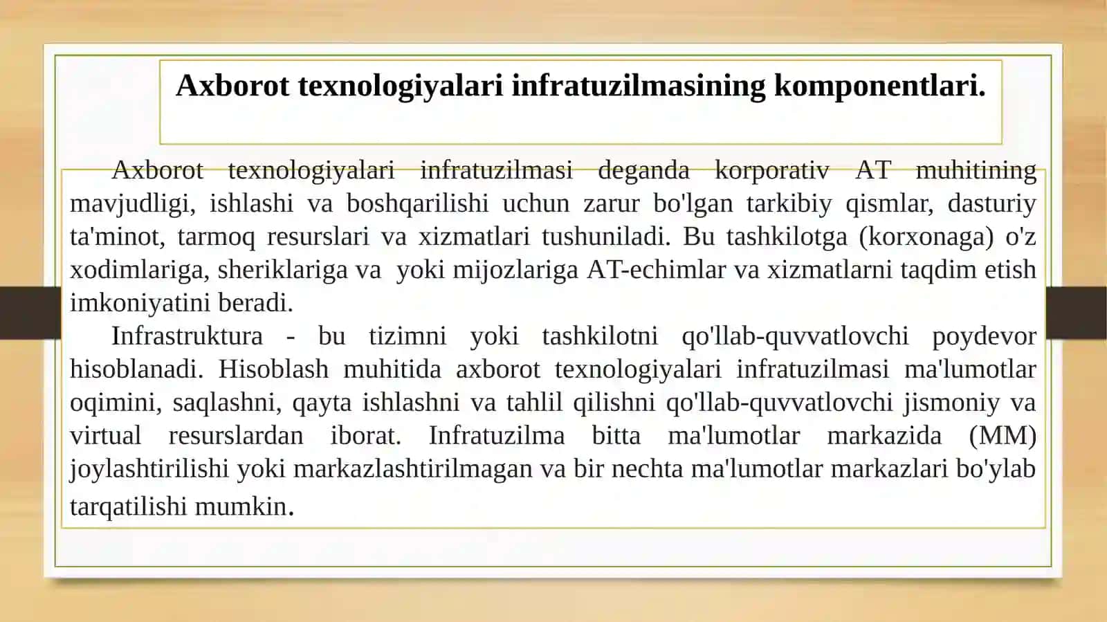Axborot Texnologiya-larining Infratuzilmalari 3