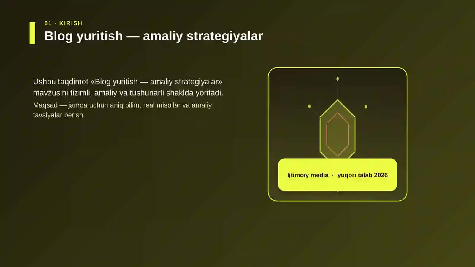Blog yuritish — amaliy strategiyalar 3