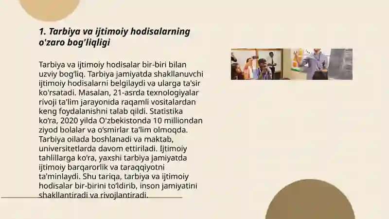 Tarbiya ijtimoiy hodisa 3