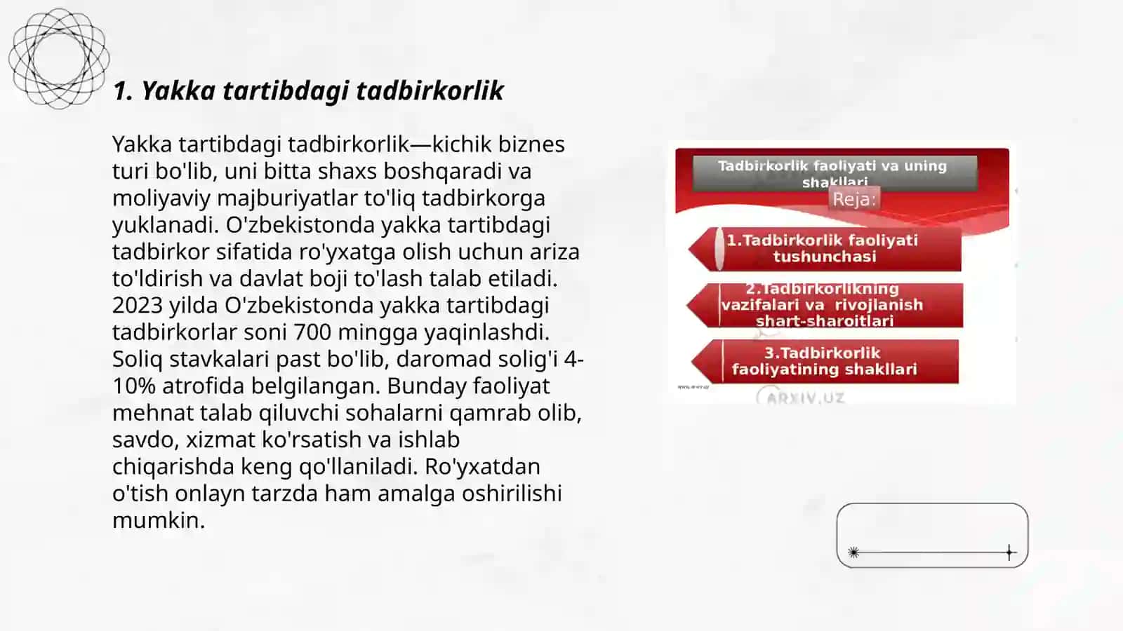 Yakka tartibdagi tadbirkorlik 3