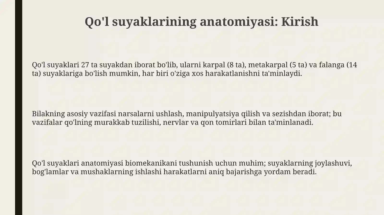 Anatomiyasuyaklarqoʻlsuyaklari 3
