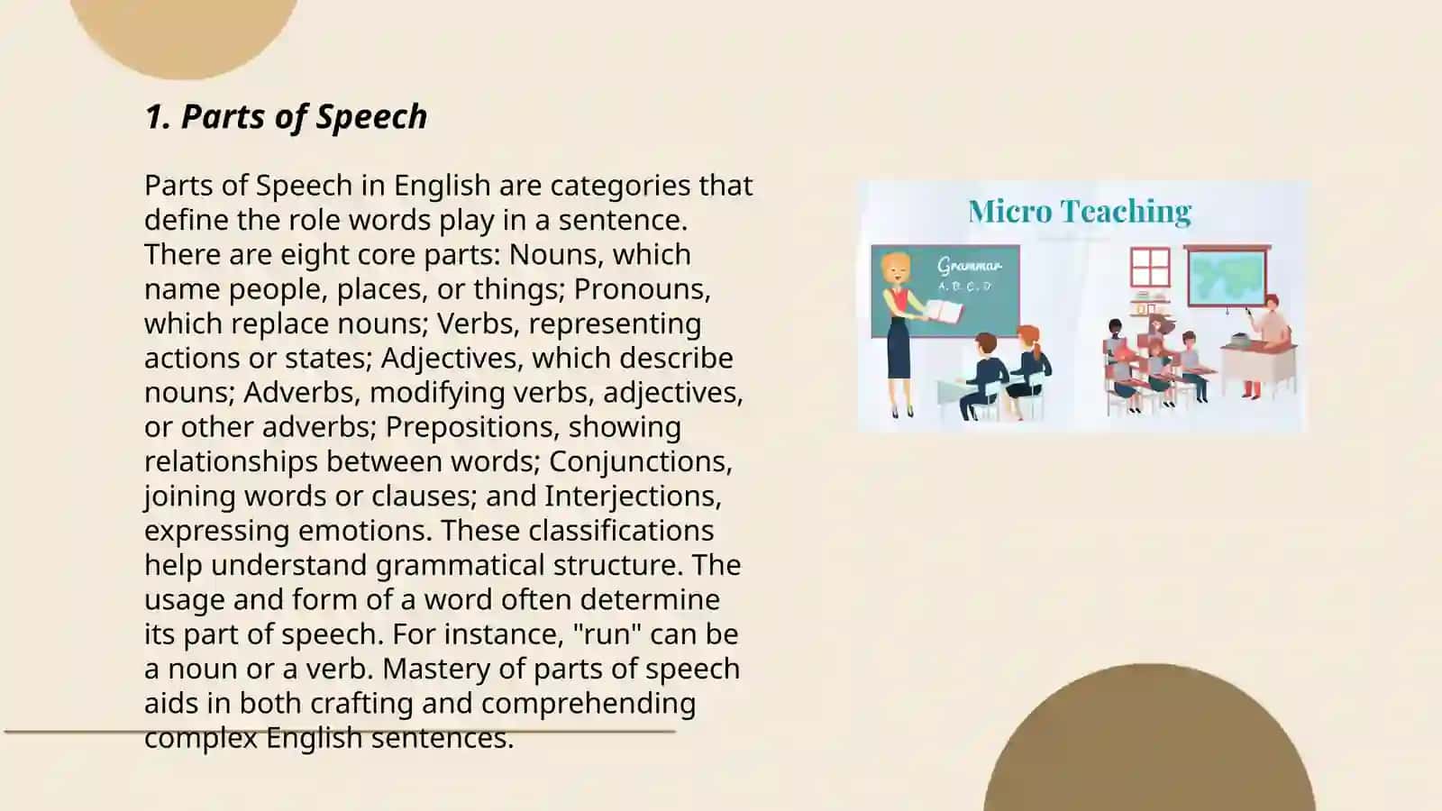 Parts of Speech 3