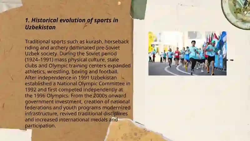 The development of sports in Uzbekistan 3