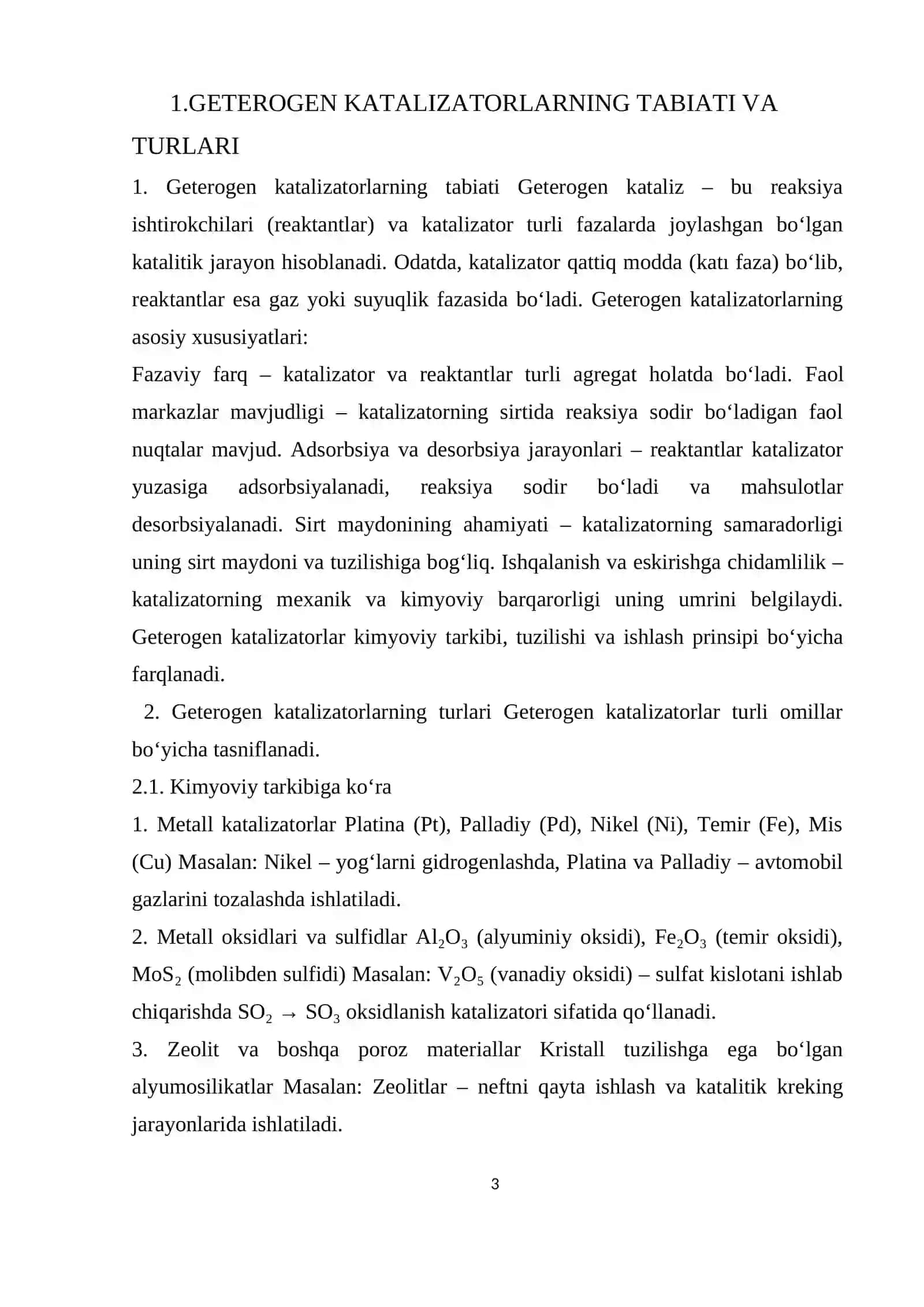 Geterogen kataliz 3