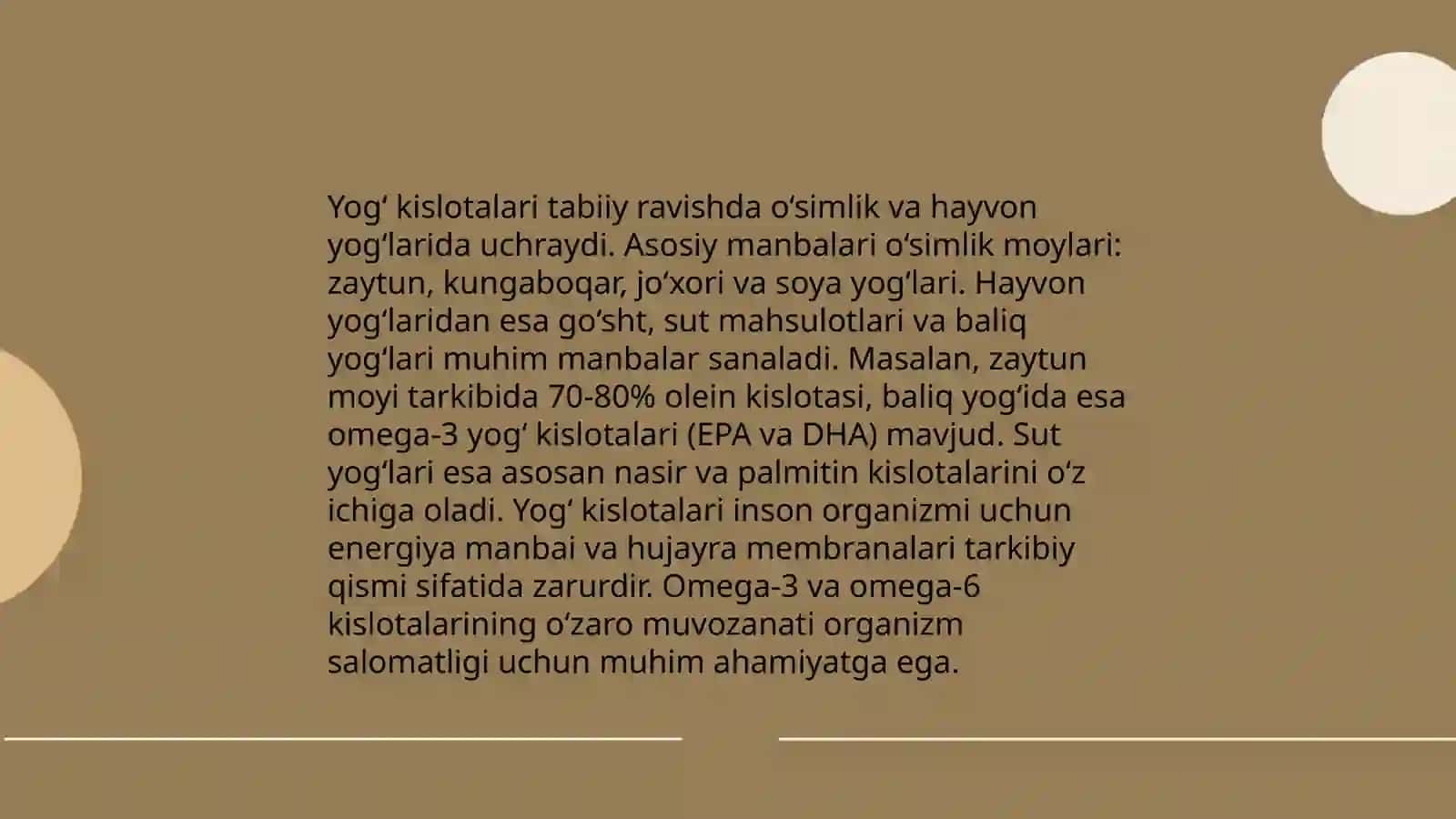 Oziqa lipidlarini ishlab chiqarish texnologiyasi 3