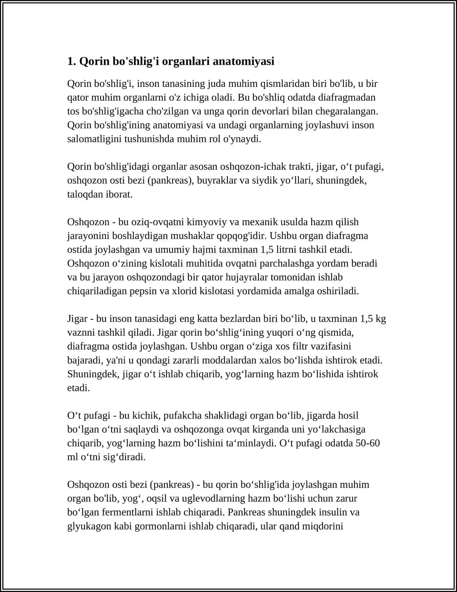 QORIN BO'SHLIG'I KASALLIKLARI 3
