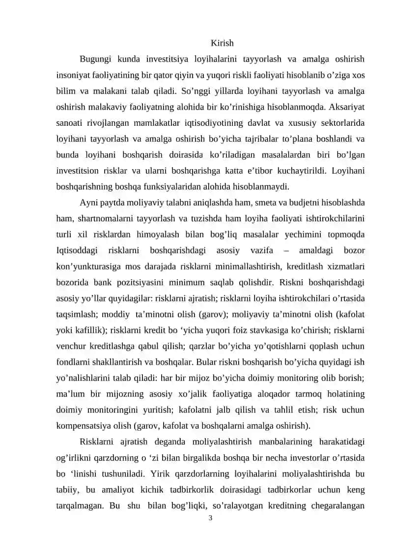 Strategik risklarni boshqarish 3