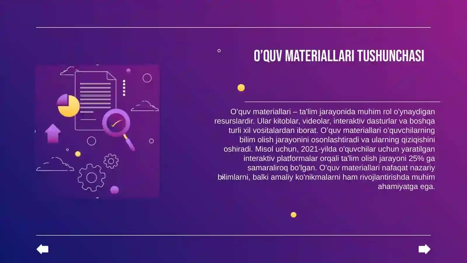 O’QUV MATERIALLARINI REJALASHTIRISH 3