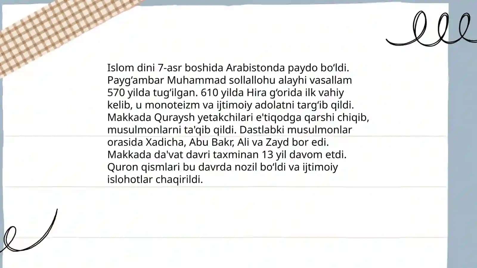 Islom dini tarixi va mohiyati 3