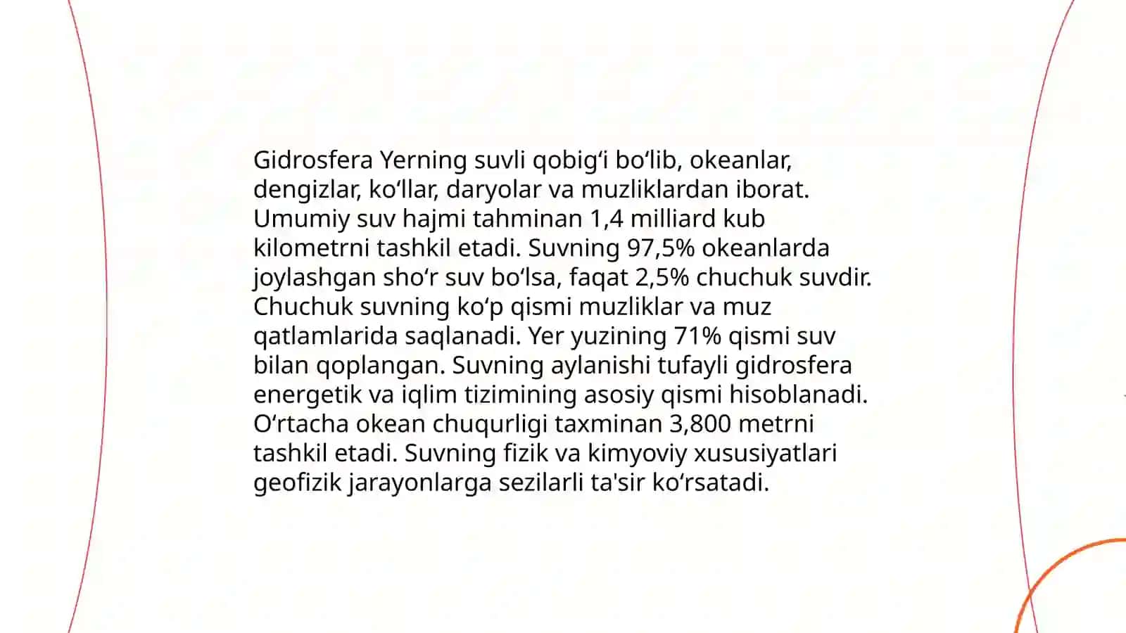 Gidrosfera geofizikasi 3