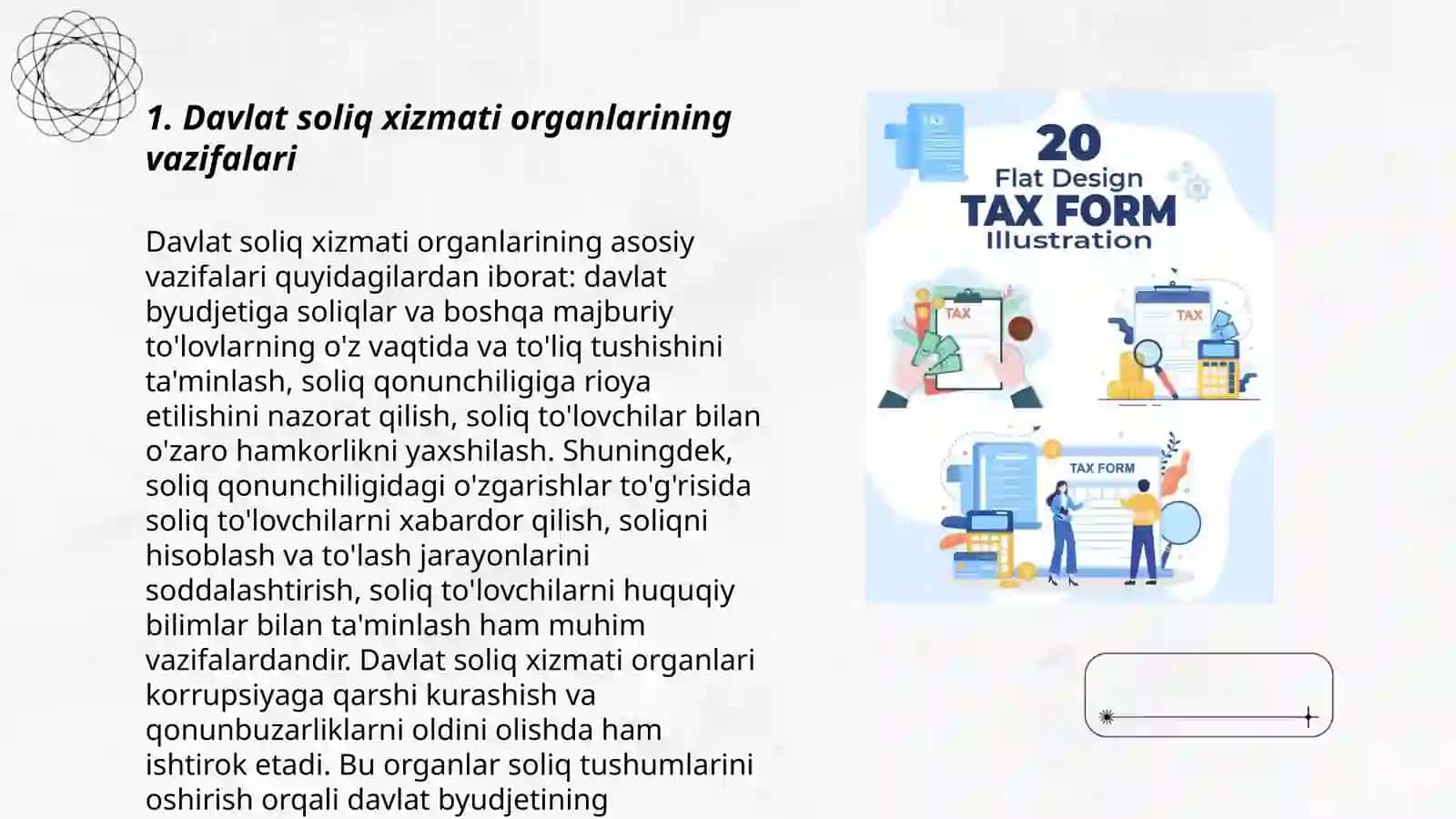 Soliq Ma'muriyatchiligi Tizimi 3