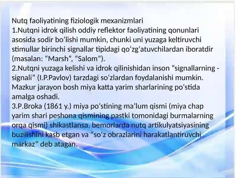 Nutqning psixologik tasnifi 3