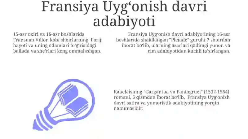 Fransiya Uyg'onishi 3