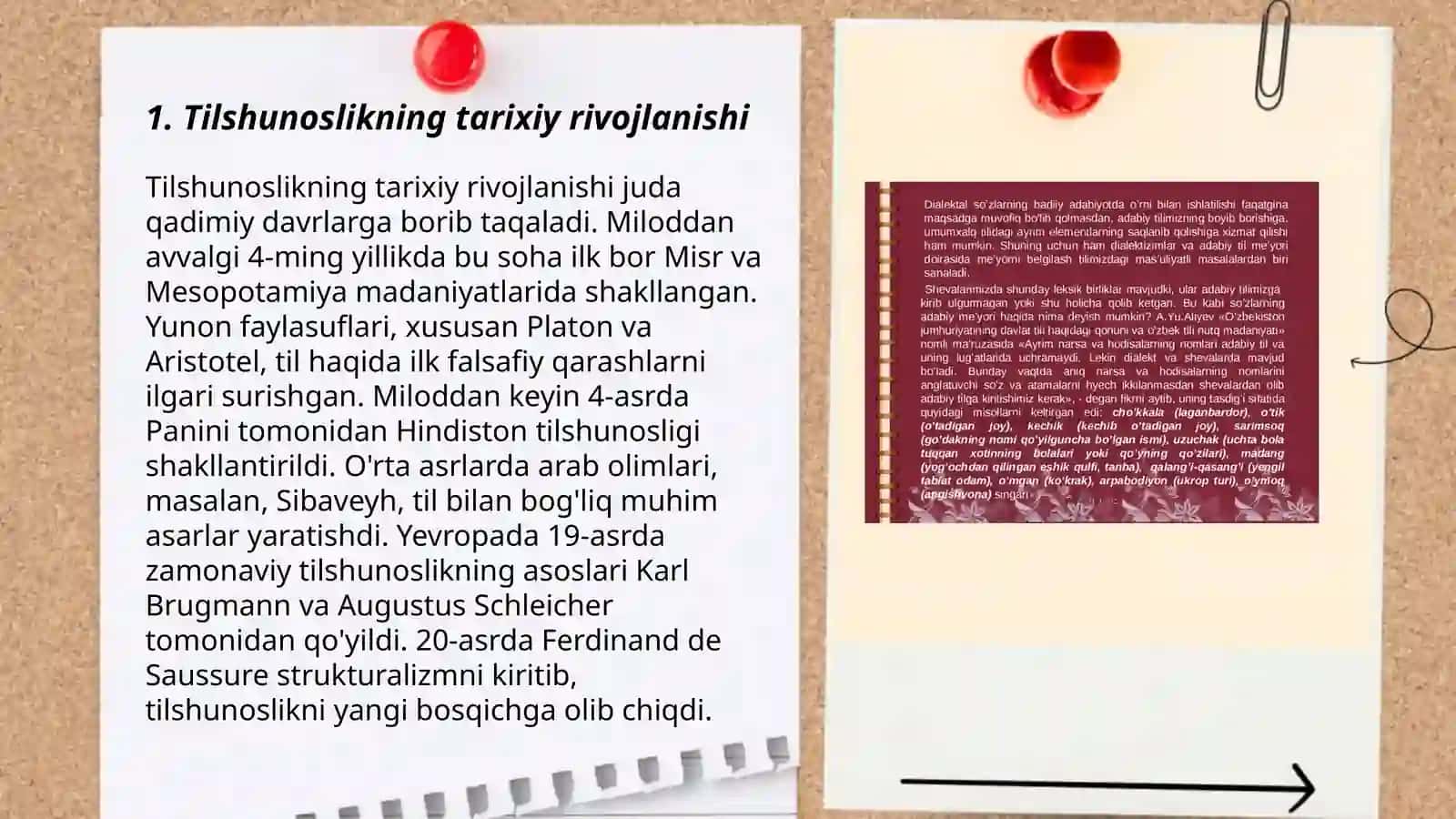 Tilshunoslik tarixidagi maktablar va yo’nalishlar 3
