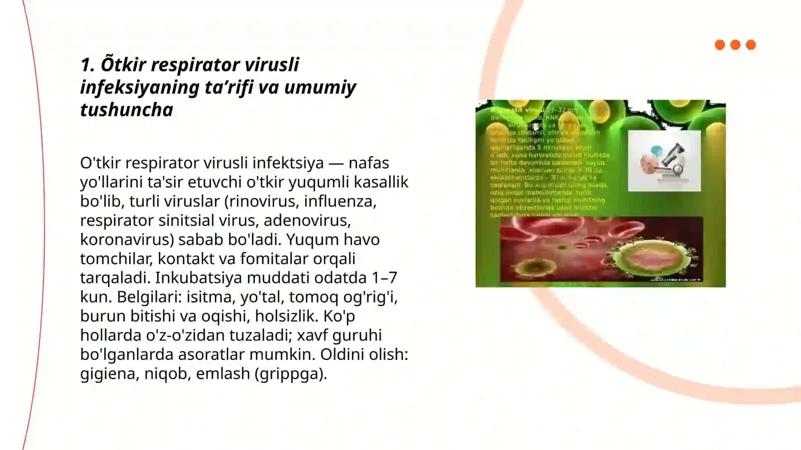 Õtkir respirator virusli infeksiya 3