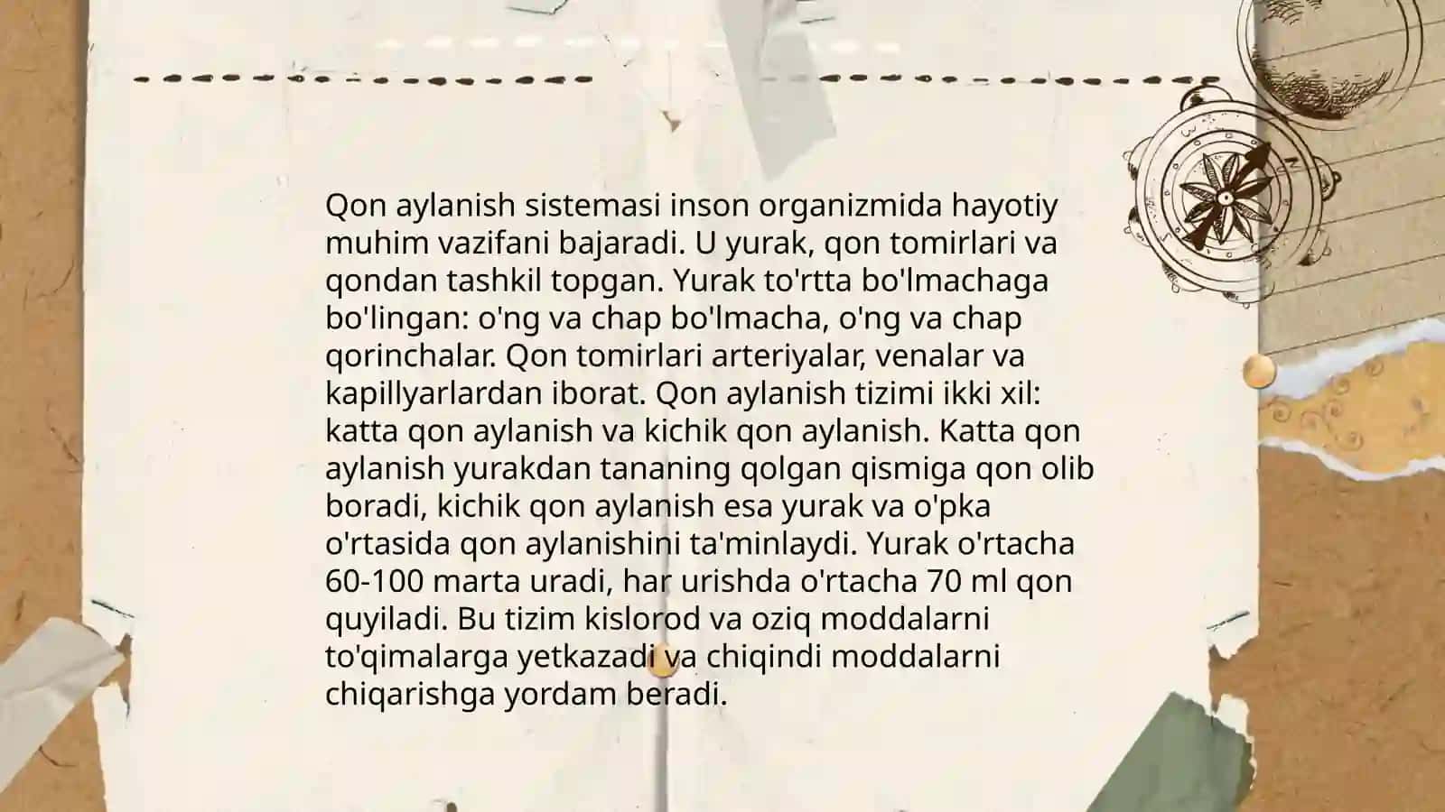Qon aylanish sestemasi 3
