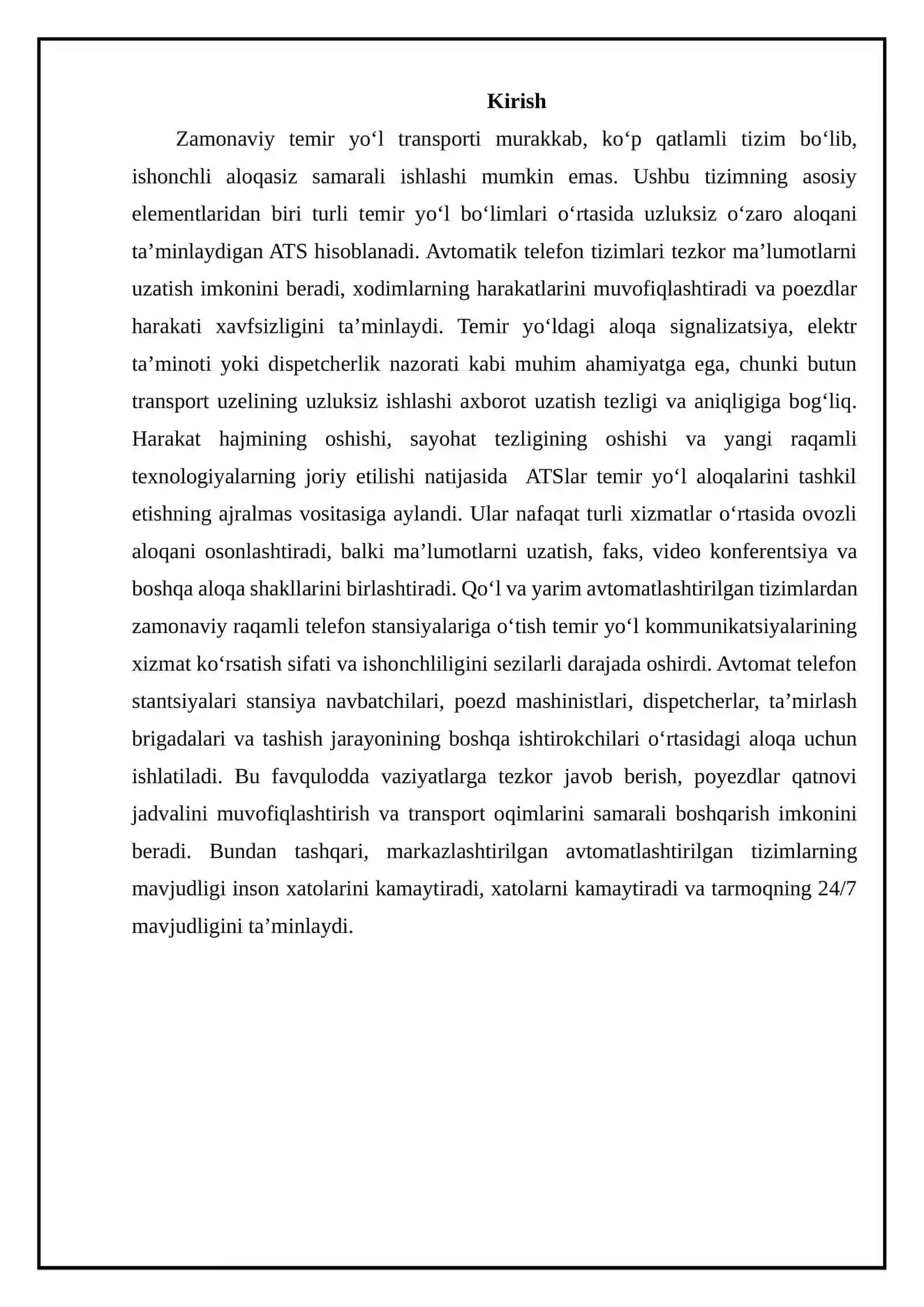 Avtomatik telefon stansiyalari (ATS) turlari. Abonent toifalari 3