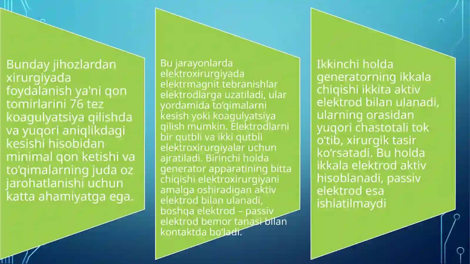 Jarrohlik amaliyoti uchun majmualar 3