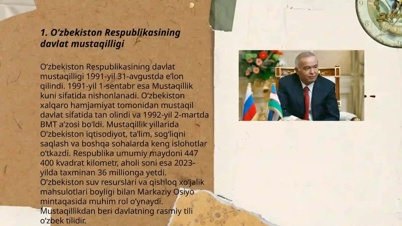Oʻzbekiston Respublikasining davlat mustaqilligi 3