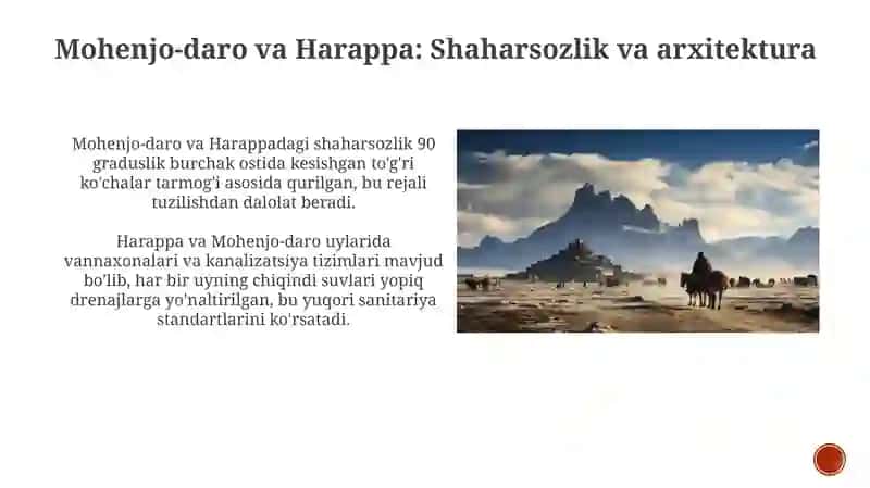 Mohenjo-daro va Harappa: Shaharsozlik va arxitektura 3