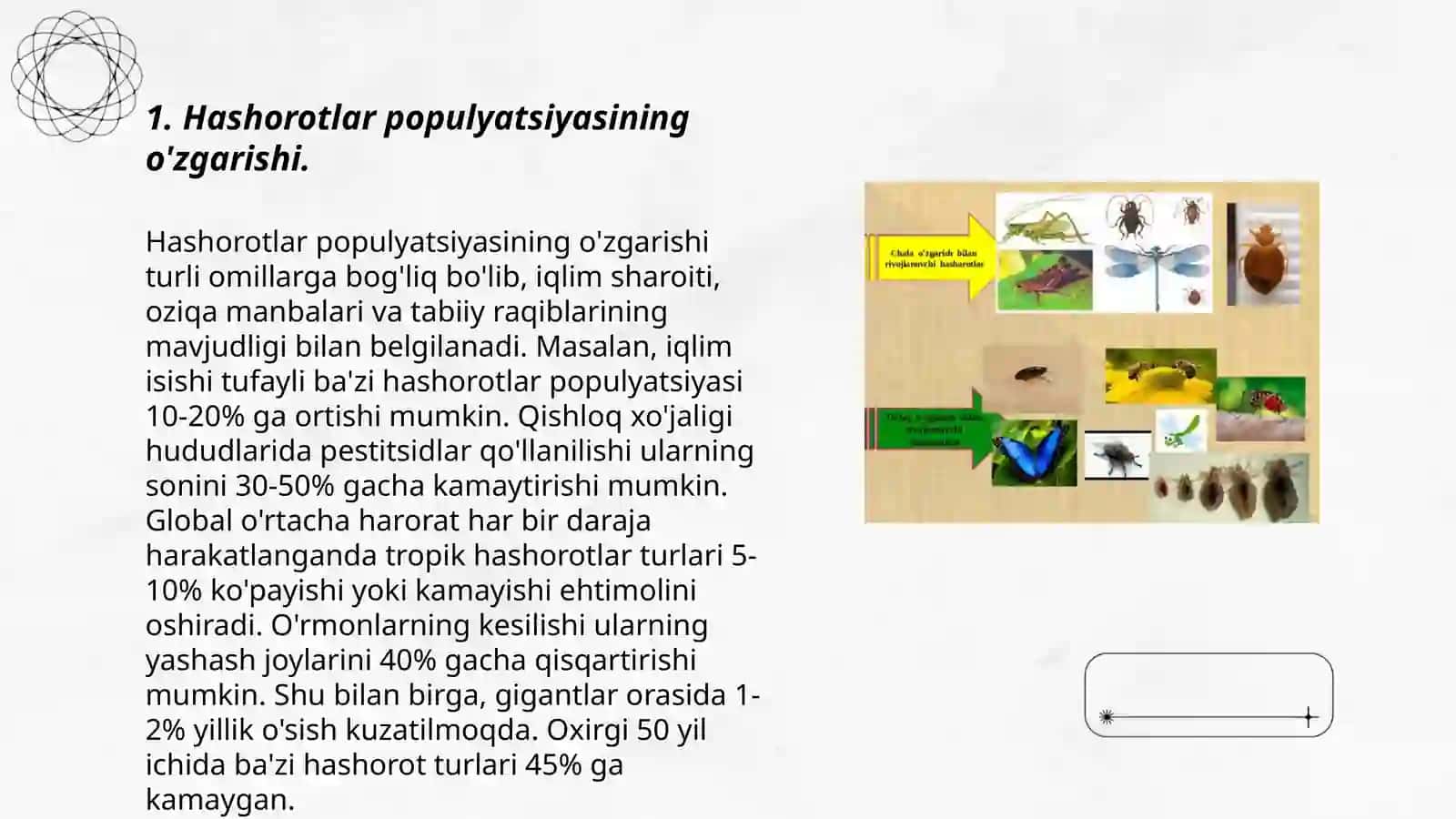 Hashorotlar ekologiyasiga oid tahlillar 3