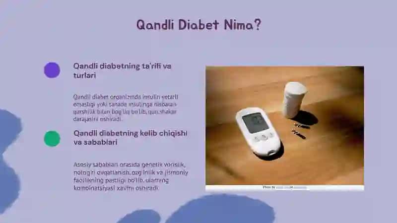 Qandli Diabet va Ochlikda Ketonuriya & Ketonemiya 3