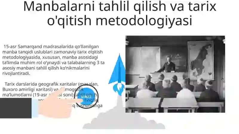 Tarix o'qitish metodikasi 3
