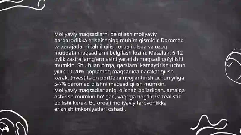 Korporativ moliyaviy rejalashtirish 3