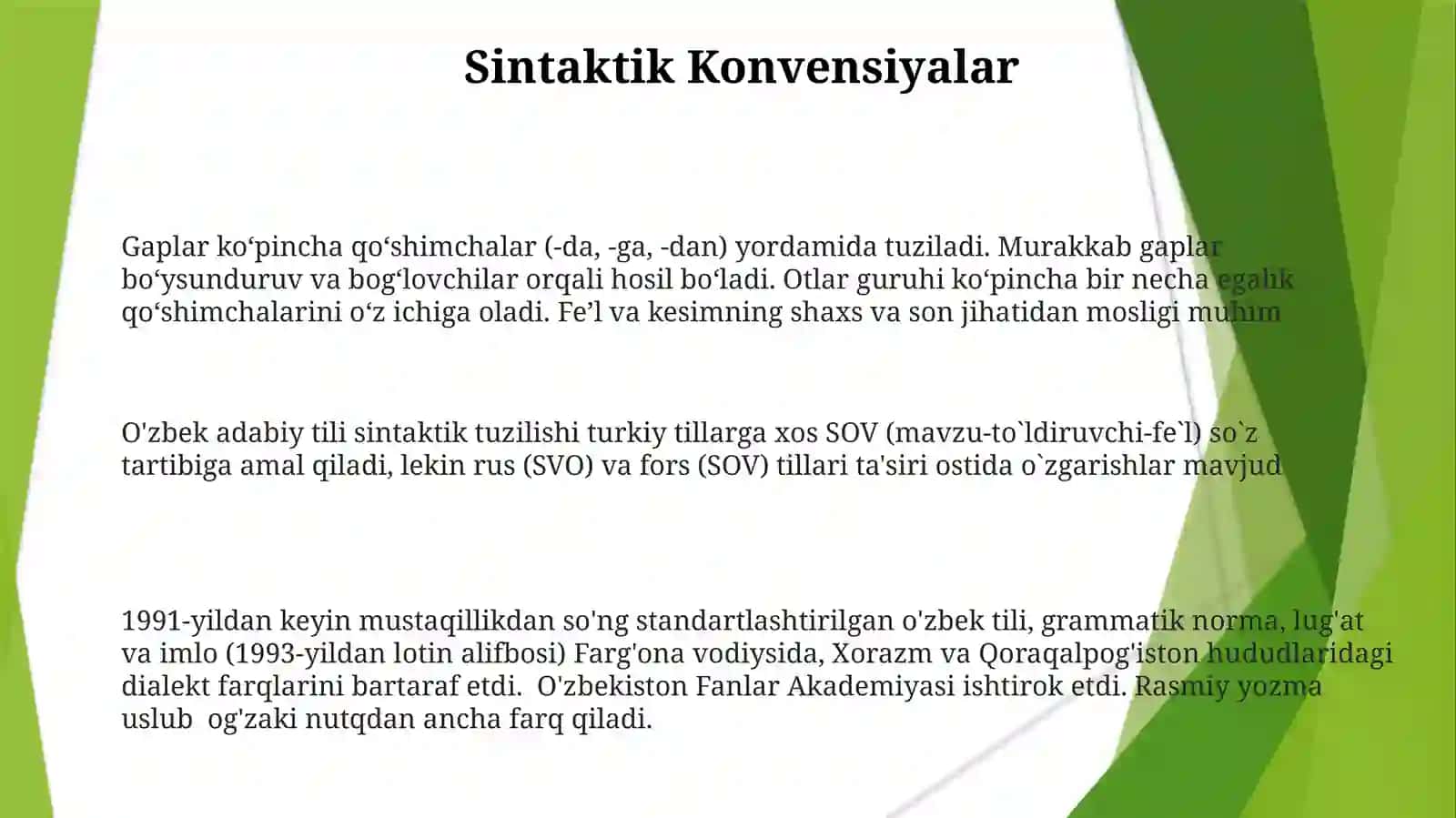 O‘zbek adabiy tili me‘yorlari 3