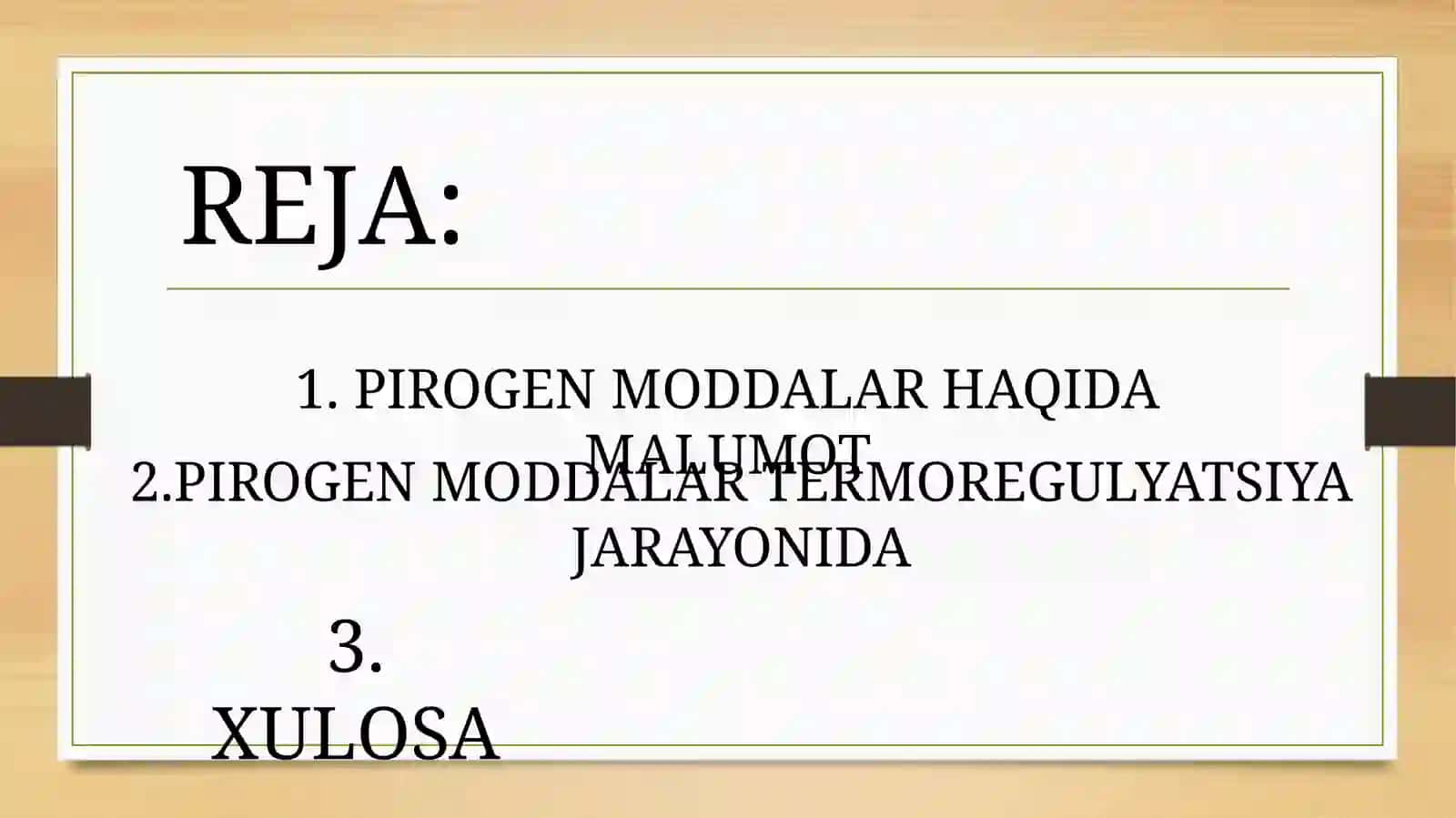 Pirogenmoddalar Termoregulyatsiyajarayonidagiahamiyati 3