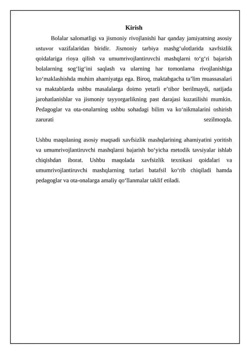 Jismoniy madaniyat 3
