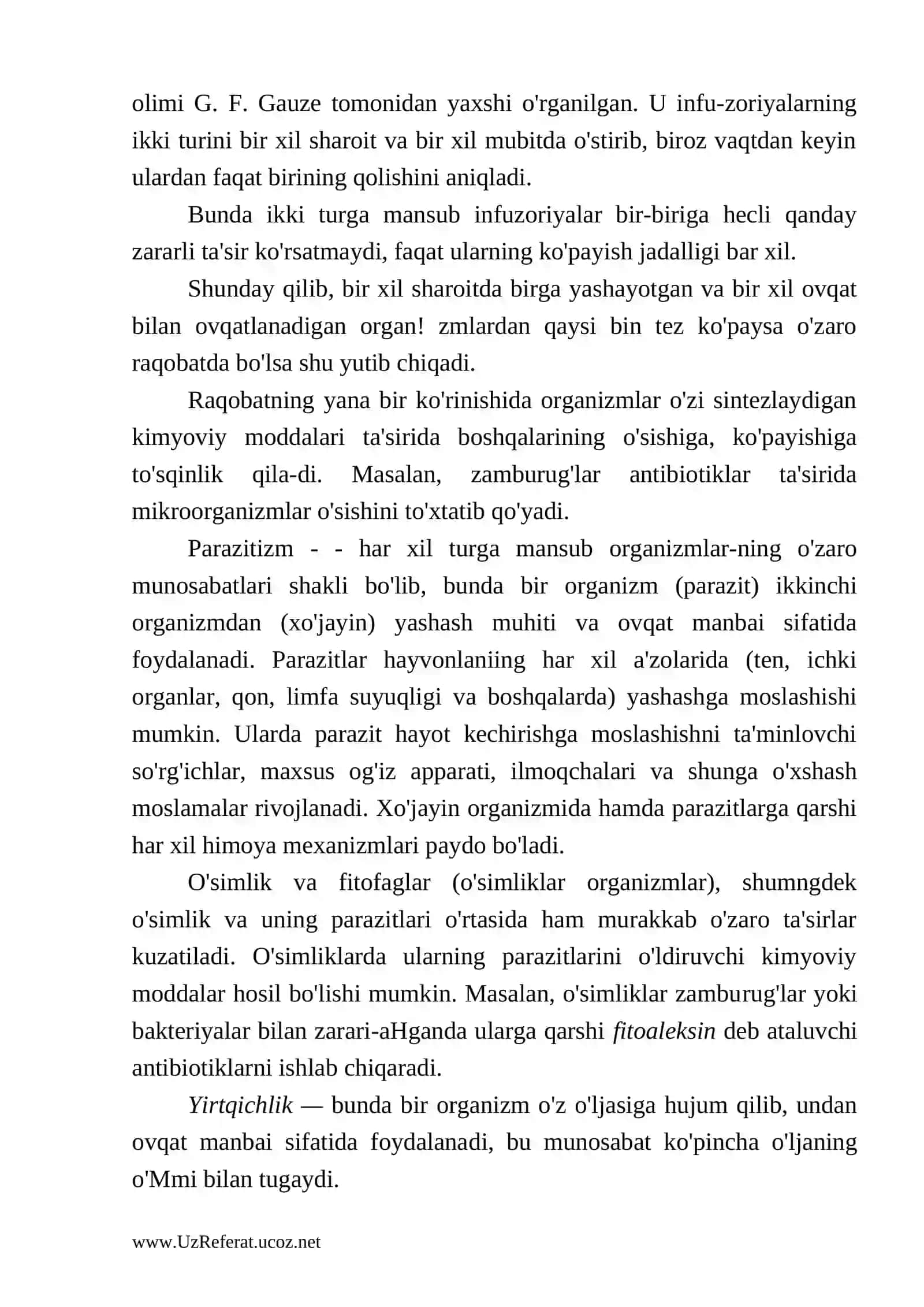 Muhitning biotik omillari 3