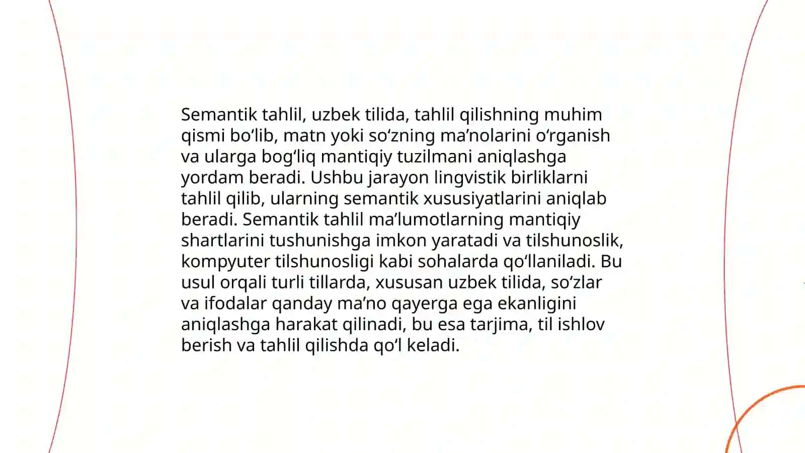 Semantik tahlil 3