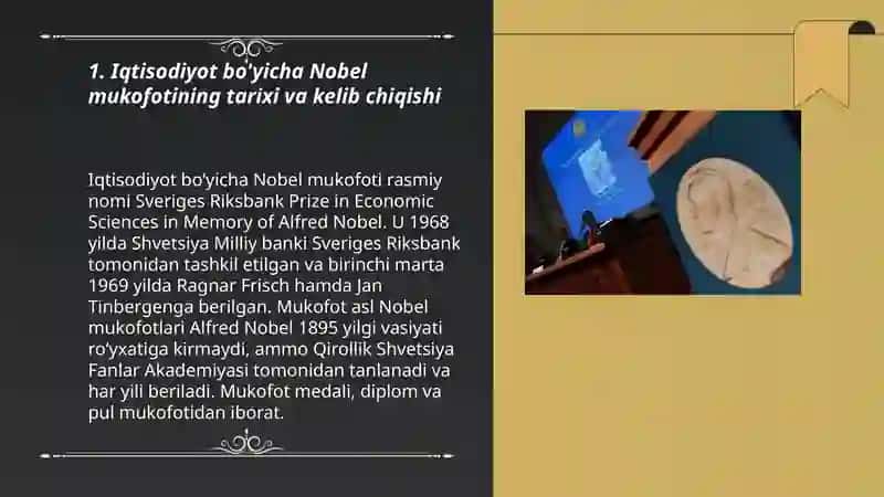 Iqtisodiyot boʻyicha Nobel mukofoti 3