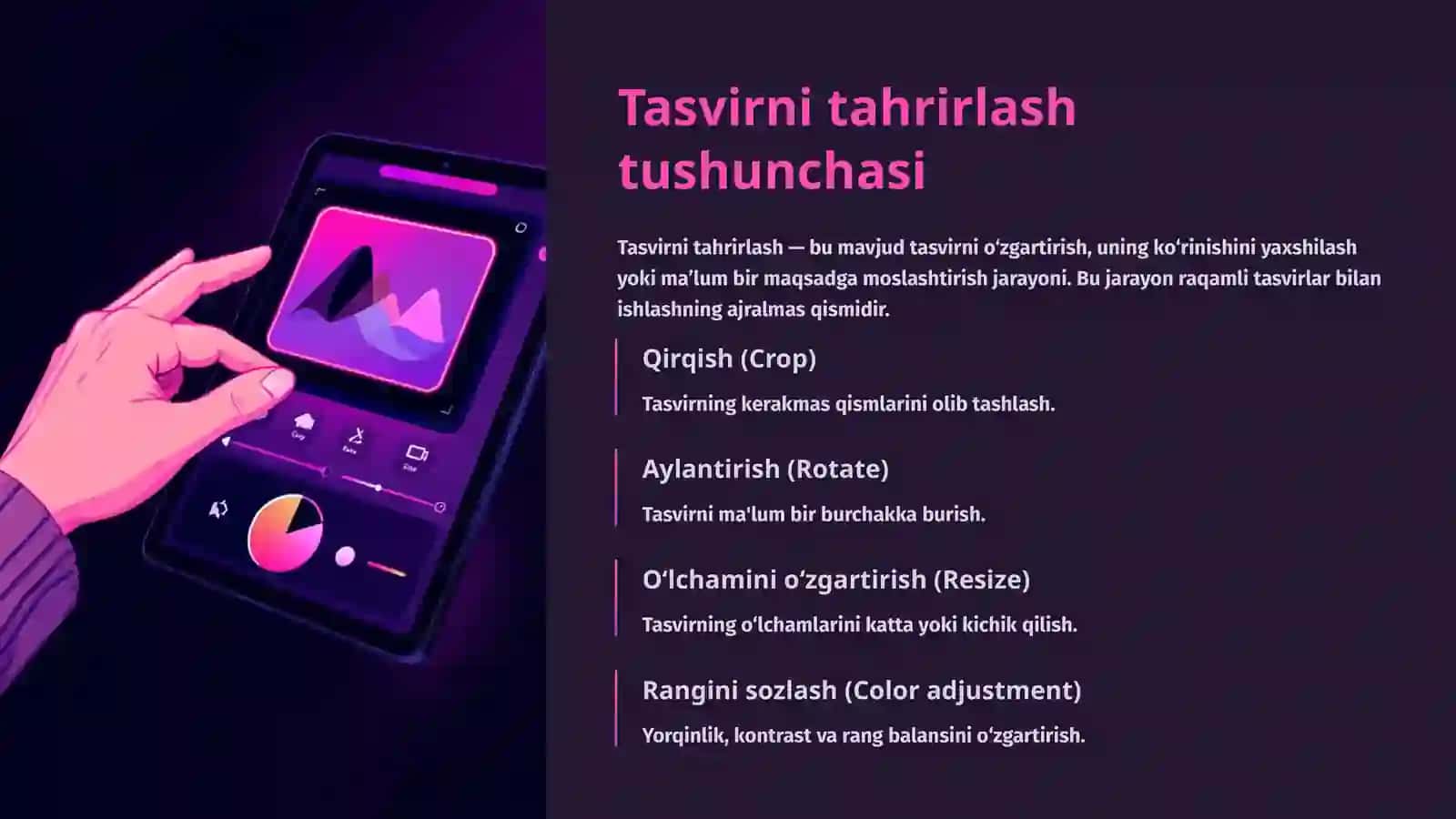 Tasvirni qirqish va aylantirish 3