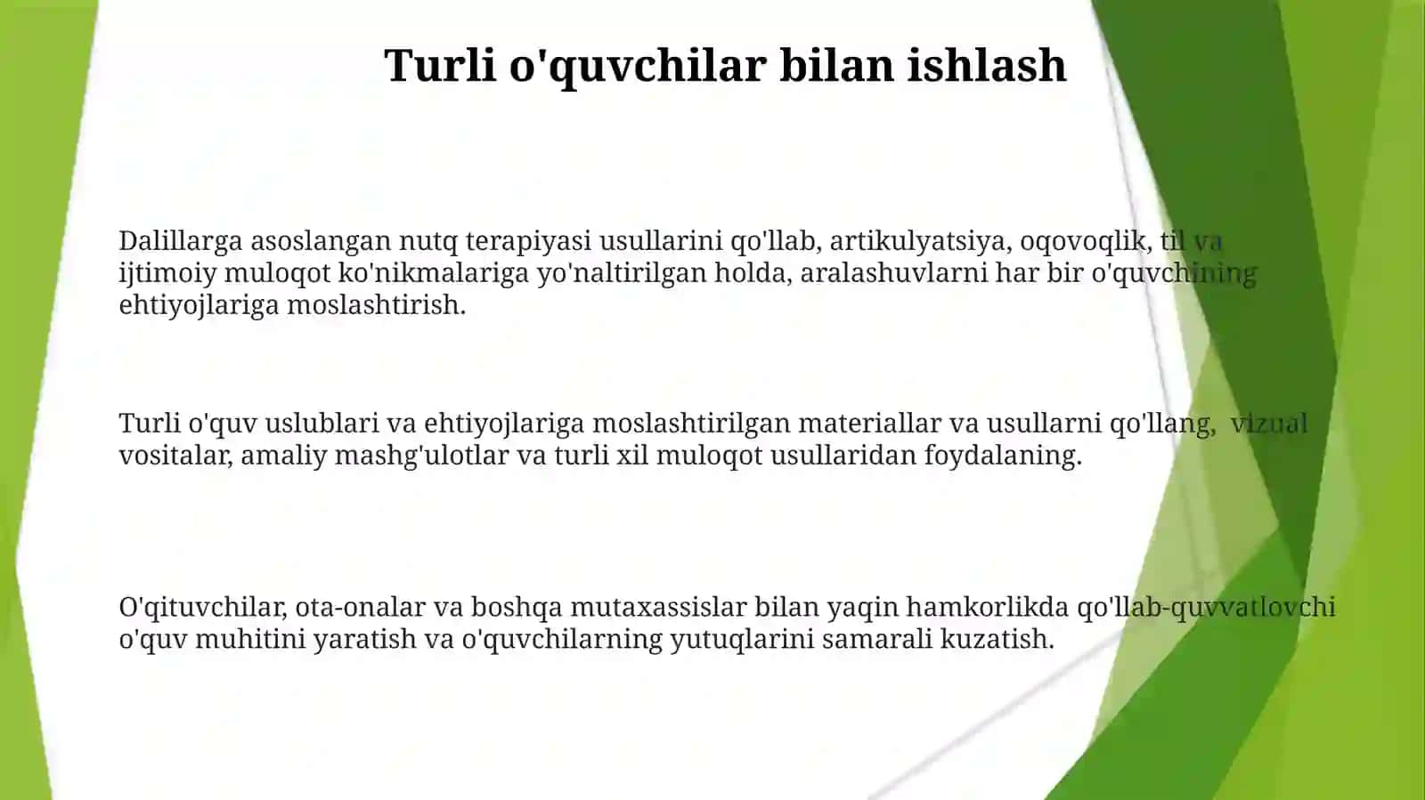 KarbolalarmaktabidagaplarnifarqlashboʻyichaolibboriladiganFishlar 3