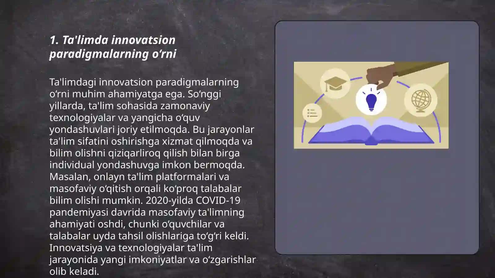 Ta'lim paradigmalari 3