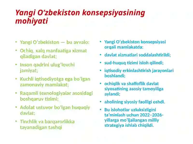YANGI O‘ZBEKISTON TARAQQIYOT STRATEGIYASI (2022–2026-YILLAR) 3