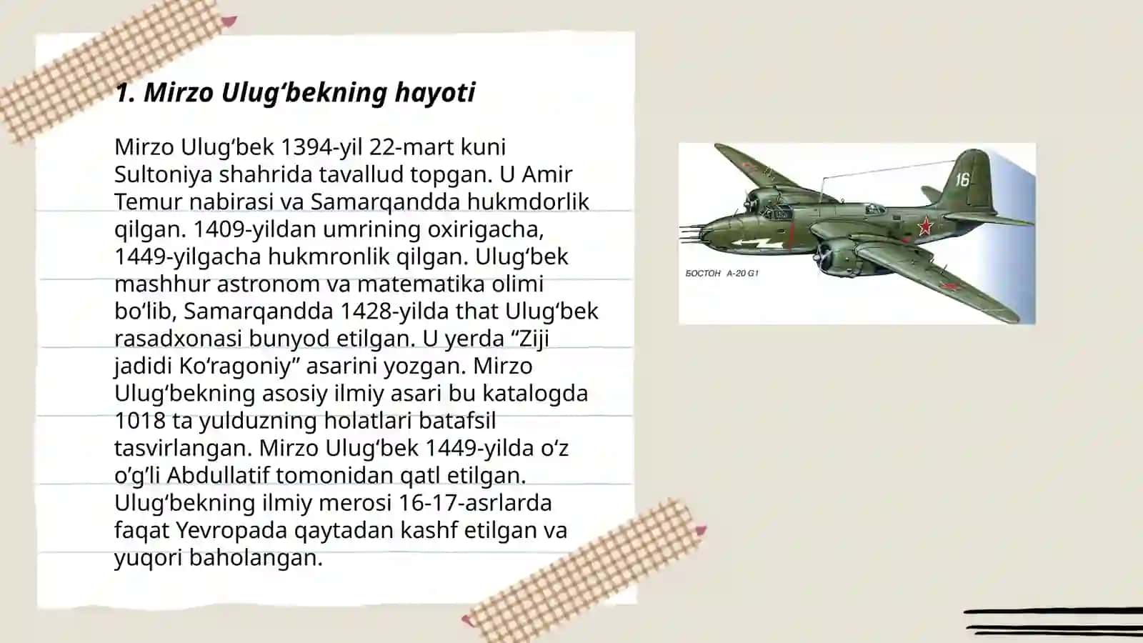 Mirzo Ulugʻbek davlat arbobi va buyuk olim 3