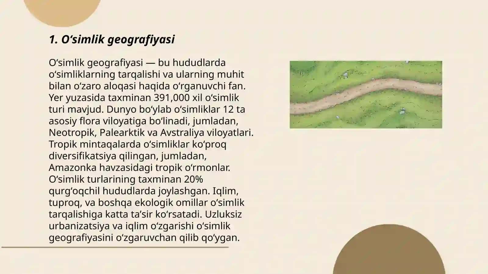Oʻsimlik geografiyasi 3