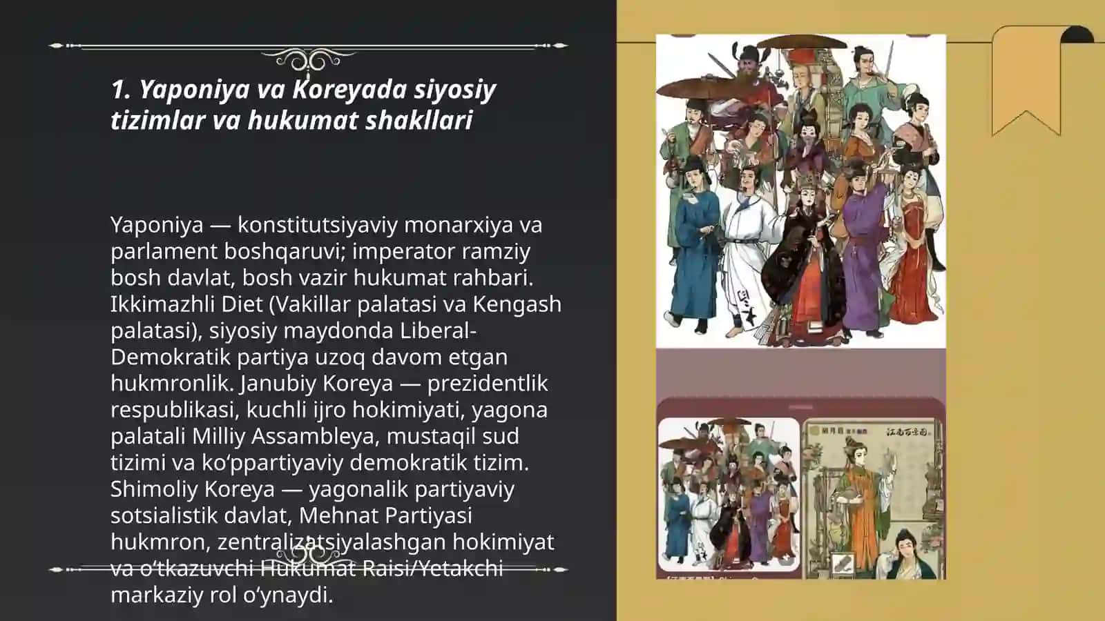Yaponiya va Koreyada ijtimoiy-siyosiy jarayonlar 3