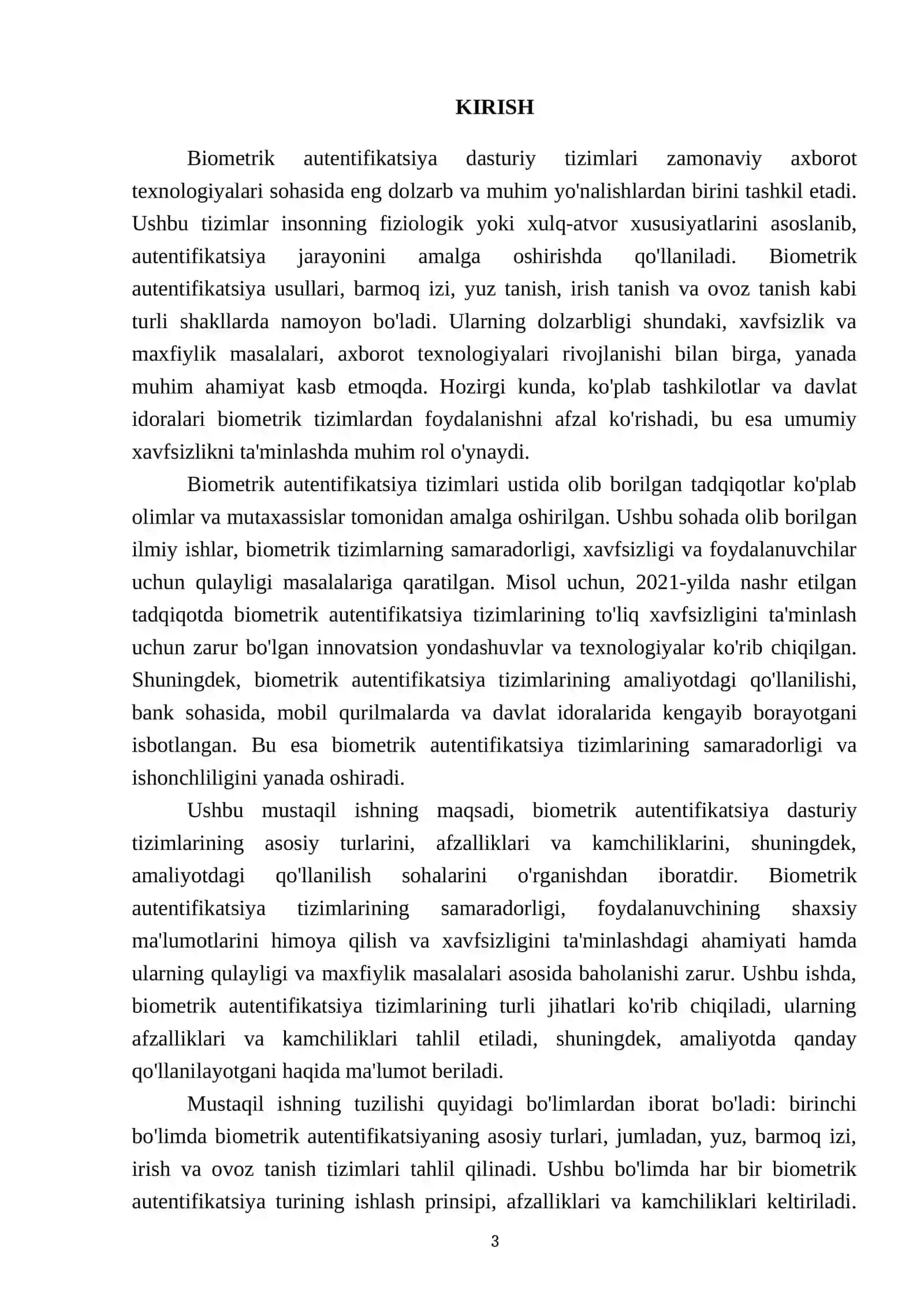 Biometrik autentifikatsiya dasturiy tizimlari 3