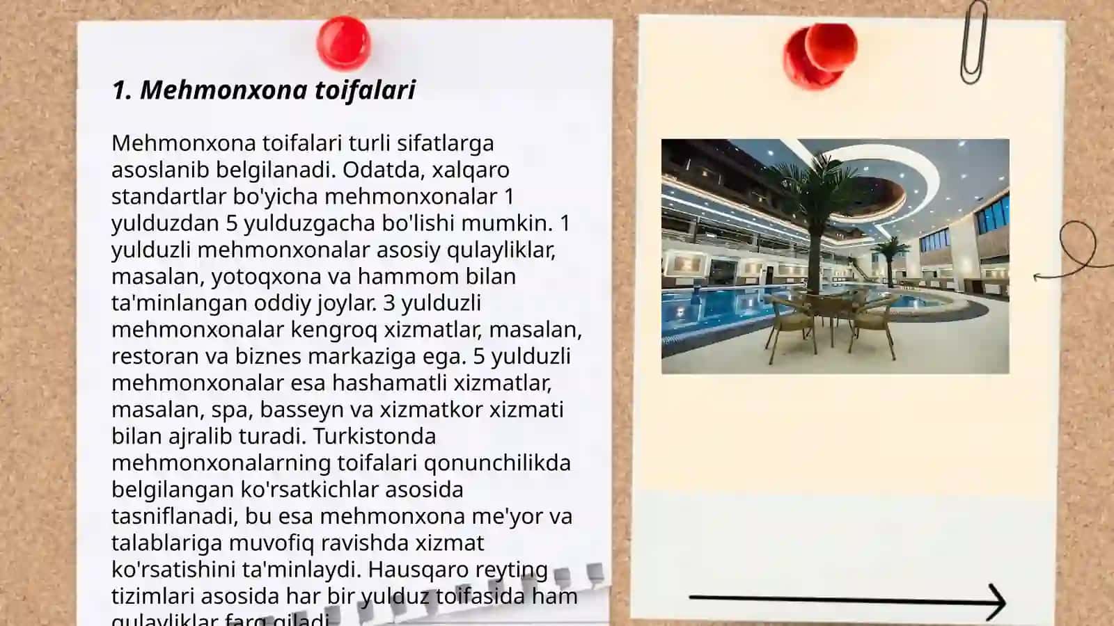 Mehmonxona turlari va ular haqida malumot 3