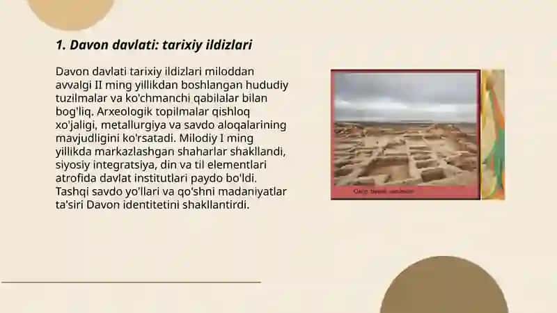 Davon davlati: tarixiy ildizlari 3