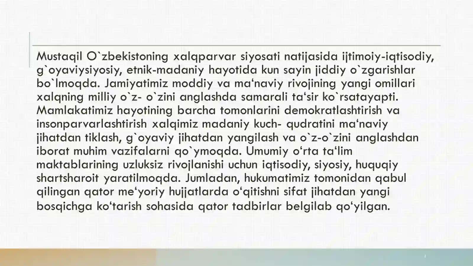 OILA, MAHALLA VA TA’LIM MUASSASASINING-PEDAGOGIK HAMKORLIGI 3