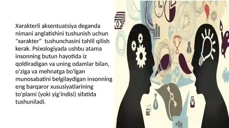 Xarakterning aksentuatsiyasi va uning mejnun etish usullari 3