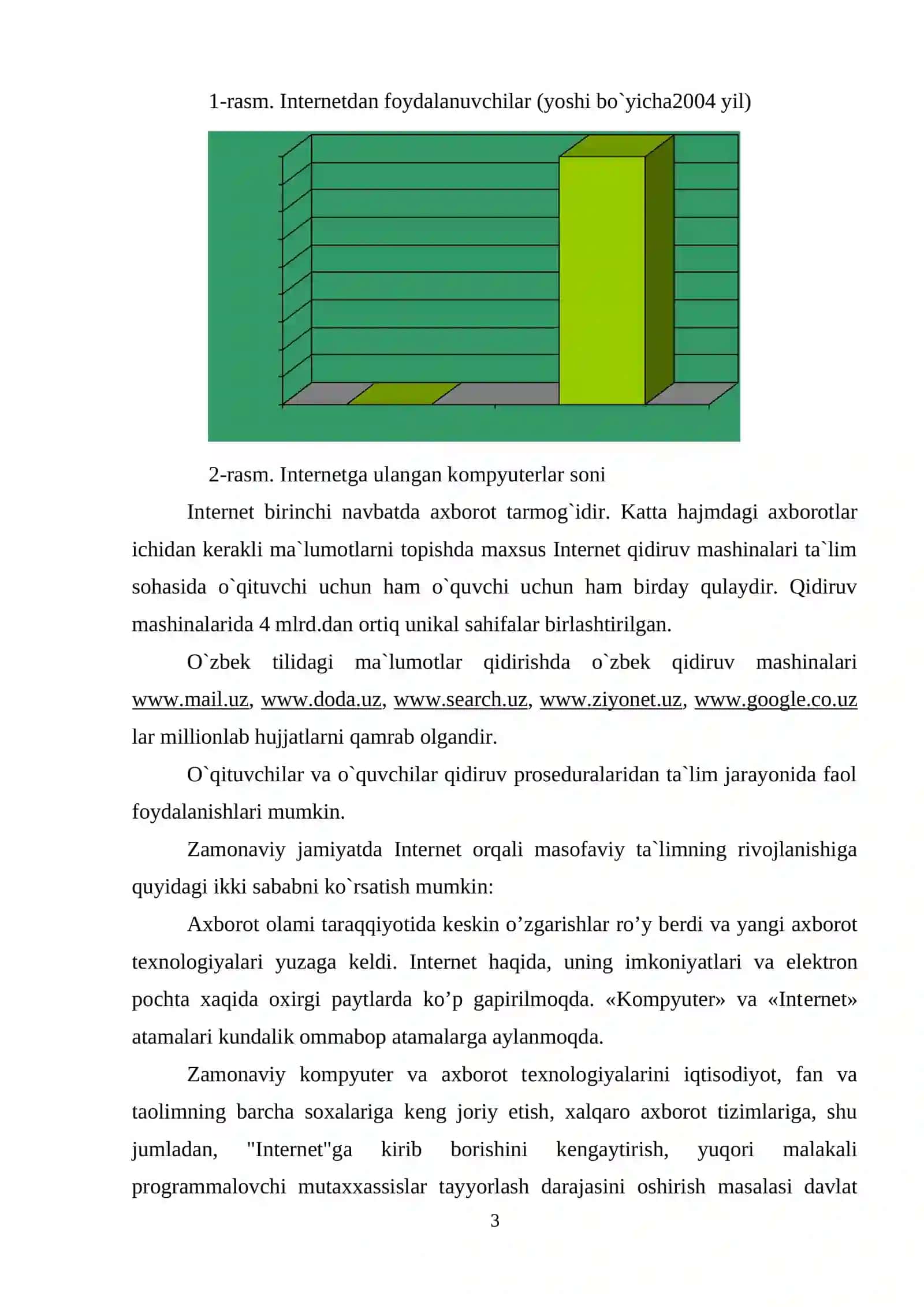 INTERNET TEXNOLOGIYALARI 3