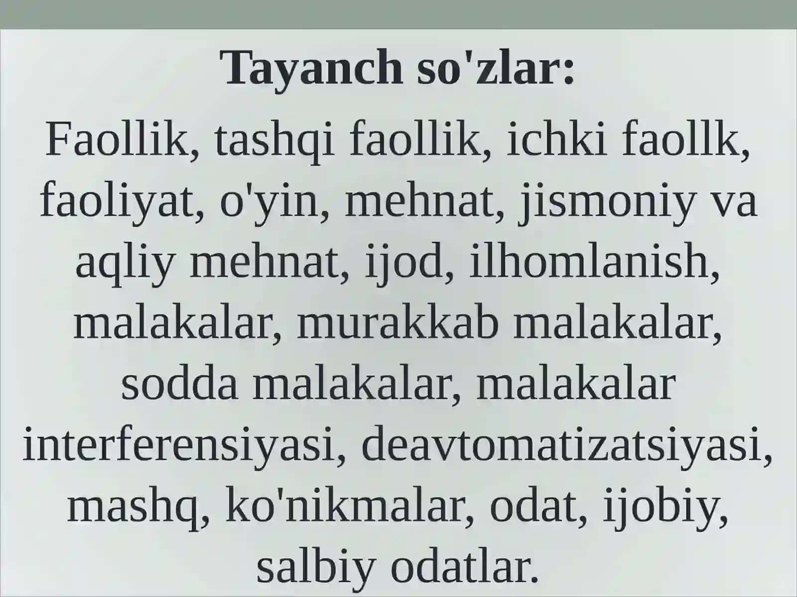 Faoliyat va motivatsiya 3