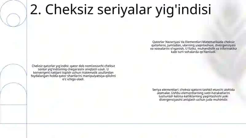 Qatorlar Nazariyasi Va Elementlari 3