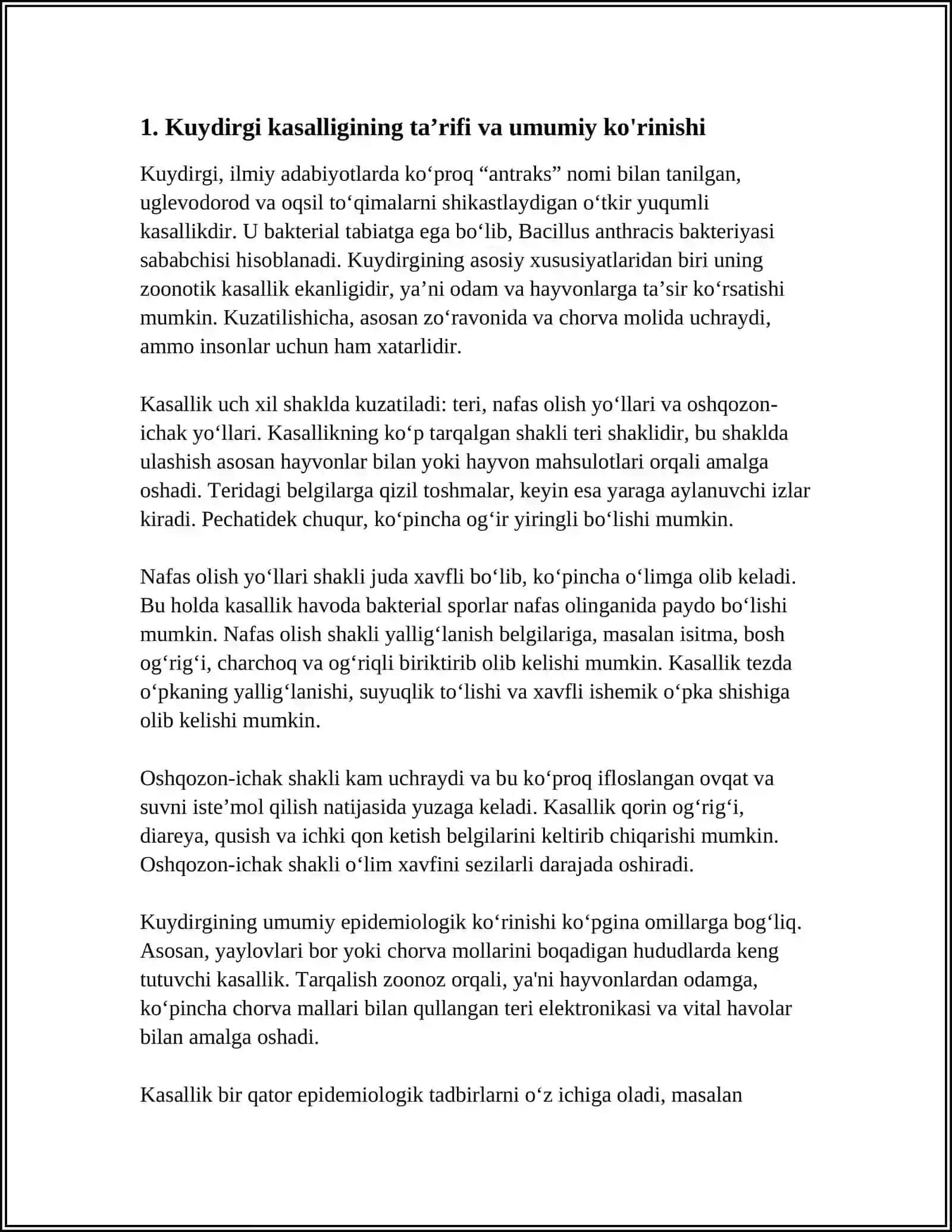 KUYDIRGI KASALLIGI 3